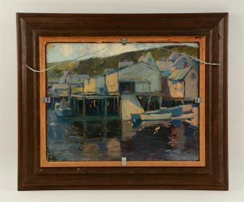 Harbor Near Peggy's Cove by 
																			Walter Farndon