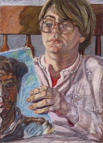 Emily Reading, 1983 by 
																	Janet Fish