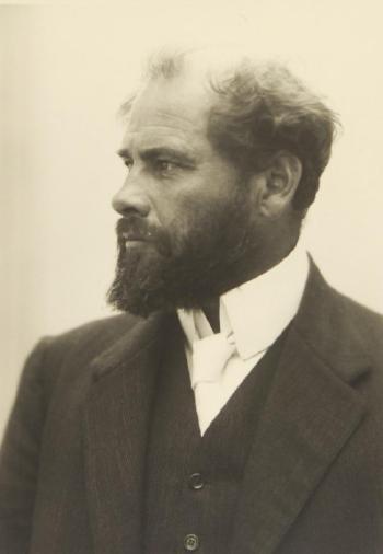 Gustav Klimt by 
																	Moritz Nahr