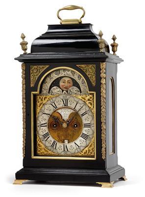 Georgian Bracket Clock by 
																			John Ellicot