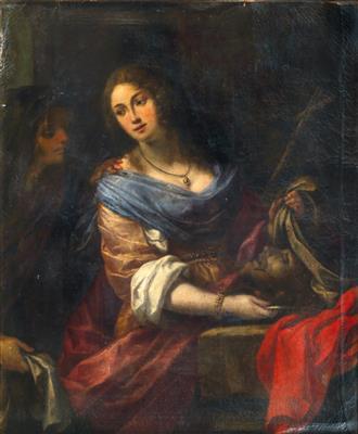 Salome with the Head of Saint John the Baptist by 
																			 Florentine School