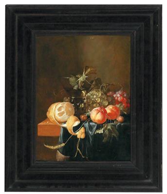 A Still Life with Fruit by 
																			Alexander Coosemans