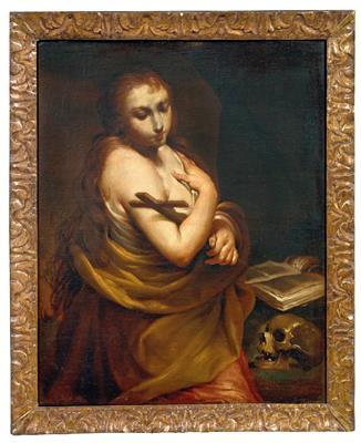 The Penitent Magdalene by 
																			Giuseppe Maria Crespi