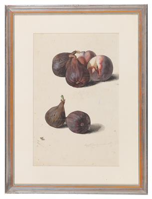 Figs und peaches by 
																			Leopold Zinnogger