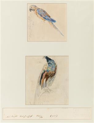 Peacock by 
																			Johann Matthias Ranftl