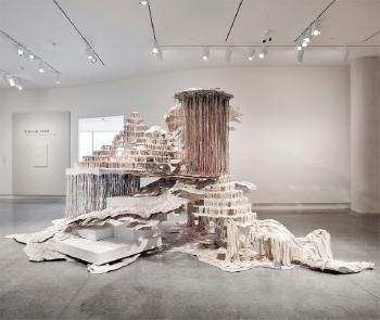 Trace of a Fictional Third by 
																	Diana Al-Hadid