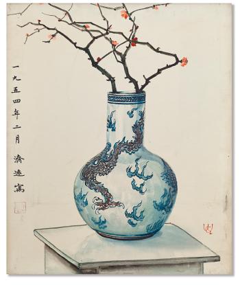 Winter Plum Blossom by 
																	 Wang Jiyuan