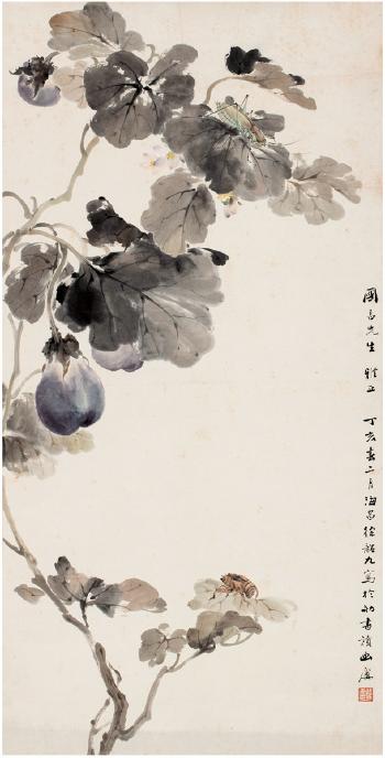 Fruit and Insect by 
																	 Xu Shaojiu