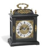 A James II clock by 
																			Richard Jarratt 