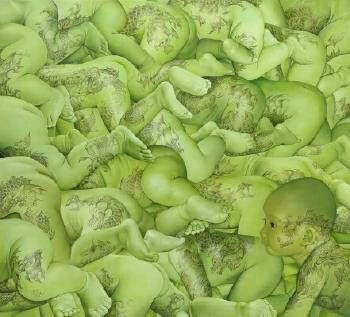 Green baby no. 2 by 
																	Haris Purnomo