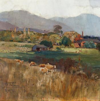 New town, Tasmania by 
																	Albert Henry Fullwood