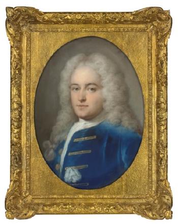 Portrait Of Thomas Chase (1729-1788), Bust-length, In A Blue Coat by 
																	Rosalba Carriera
