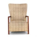 Easy chair with Cuban mahogany frame by 
																			Thorald Madsens