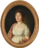 Portrait of Anne Elisabeth Baruël, neé Wittkoff (1734–1808) by 
																			Carl Probsthayn