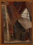 Neo-cubist composition by 
																			Alfred Madsen