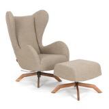 Felix, Easy Chair And Matching Ottoman by 
																			Gijs Papavoine