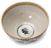 Circular, lidded stoneware bowl by 
																			Gertrud Vasegaard
