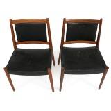 A pair of chairs by 
																			Gustav Bertelsen