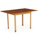 Card table with oak frame by 
																			 FDB Mobler