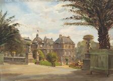 Summer day at Palais du Luxenbourg in Paris by 
																			Harald Pryn