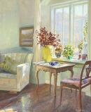 Interior bathed in sunlight by 
																			Robert Panitzsch