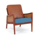 Easy chair of teak by 
																			Peter Nielsen