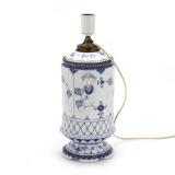 Blue Fluted a porcelain paraffin lamp decorated in blue. 382 by 
																			Arnold Krog