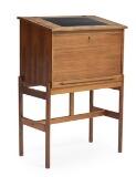 Free-Standing Rosewood Writing Desk by 
																			Arne Wahl Iversen