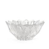 Bowl of Facet Cut Crystal Glass by 
																			Aimo Okkolin