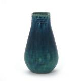 Vase of Stoneware, the Pper Part Modelled In Four-Sided Shape by 
																			Eva Staehr-Nielsen