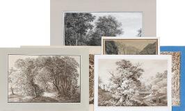 A Collection of Six Landscapes by 
																			Johann Christian Teetzmann