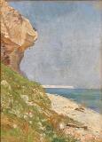 View from Stevns Klint in the Limestone Landscape by 
																			Marie Luplau