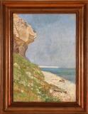 View from Stevns Klint in the Limestone Landscape by 
																			Marie Luplau