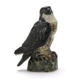 Stoneware falcon by 
																			Knud Kyhn