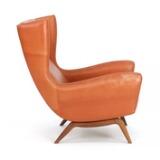 Easy chair with rosewood legs by 
																			Illum Wikkelso