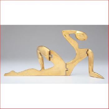 Untitled (Reclining Figure) by 
																			Nancy Ginsburg