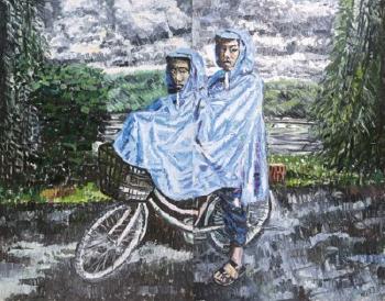 Blue Raincoats by 
																	 Qin Qi