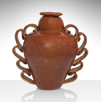 An Important 'Pulegoso' Vase, Model No. 3273 by 
																	Napoleone Martinuzzi