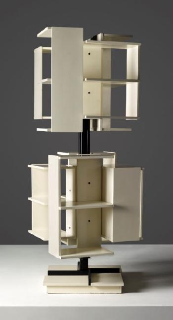 A revolving bookcase by 
																	Claudio Salocchi