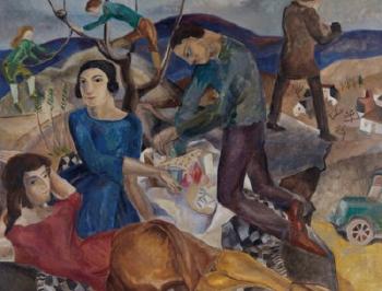 The Picnic by 
																	Marguerite Zorach