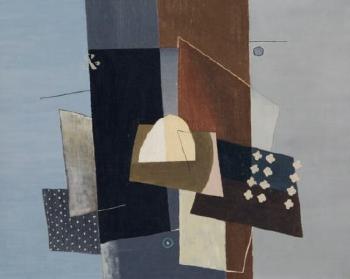 Cubist Abstraction by 
																	Albert E Gallatin
