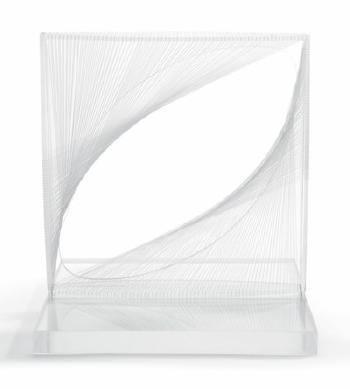 Linear Construction In Space No. 1 by 
																	Naum Gabo