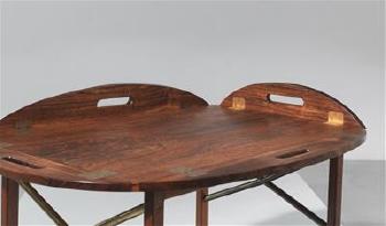 A 'Butler's Tray' Table by 
																			 Illums Bolighus