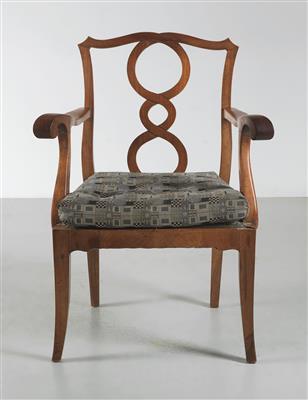 An armchair by 
																			Otto Prutscher