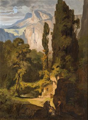 Landscape with Hermits by 
																	Anton Nowak