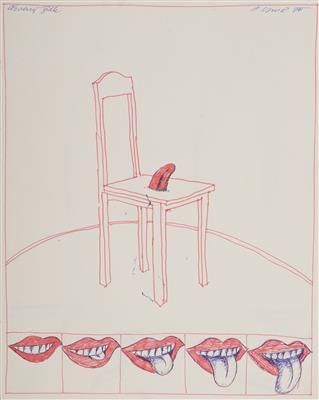 Red Chair, Big Compote, Miss WC, Untitled, Untitled by 
																			Ales Lamr