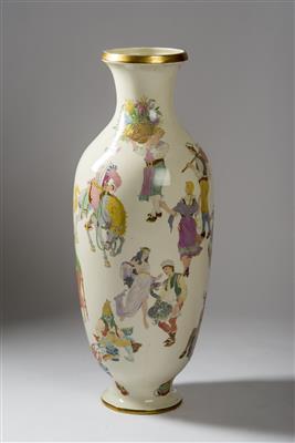 A Vase with Fairytale Motifs by 
																			Marta Taberyova