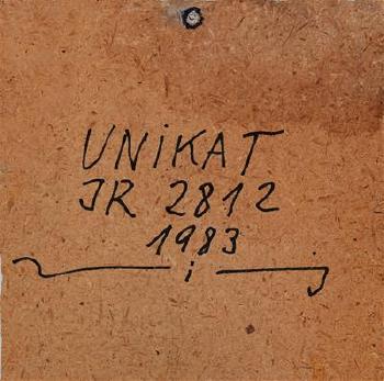 Unikat JR 2812 by 
																			Ludwig Wilding