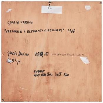 Schema Variabile, Elementi Circolari + Q 151 by 
																			Grazia Varisco