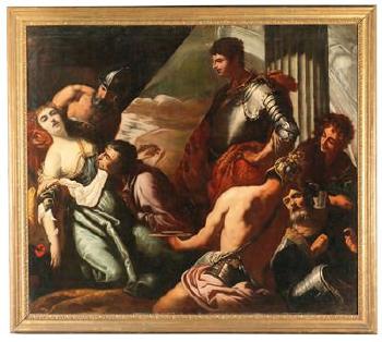The Death of Agrippina by 
																			Antonio Zanchi